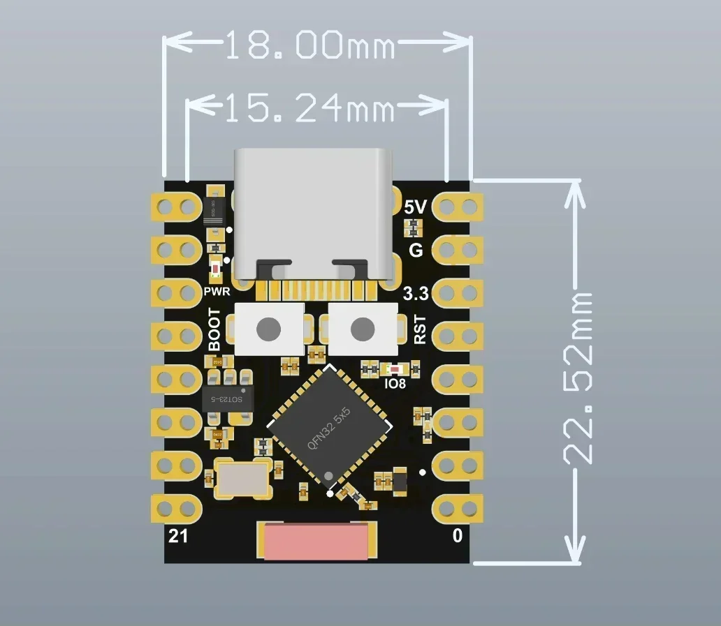 รูปสินค้า ESP32-C3 IoT Development Board Wi-Fi Bluetooth Mini