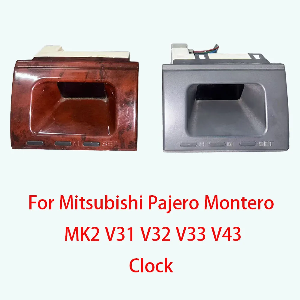 미쓰비시 파제로 몬테로 MK2 V31 V32 V33 V43 자동차 액세서리 대시보드 전자시계 디지털 시계 자동차 부품