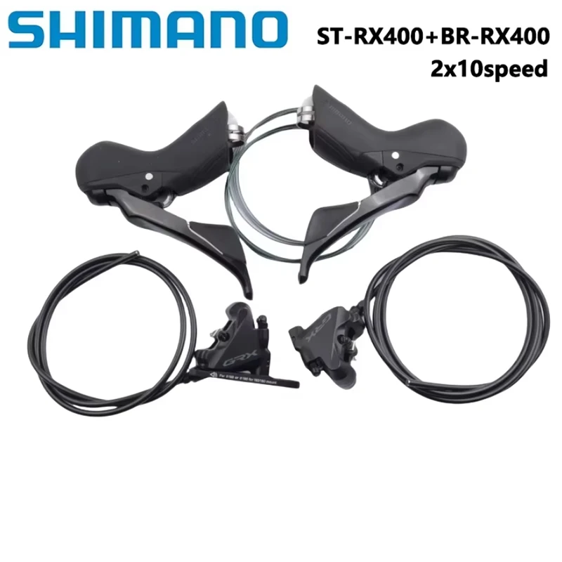 Shimano GRX RX400 Shifter Right Left 2x10s Speed ST-RX400+BR