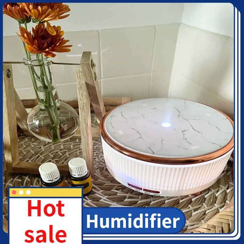 

Large-Capacity Ultrasonic Diffuser Home Air Humidifier Aromatherapy Essential Oil Bedroom LED Light High-Quality Silent Atomizer