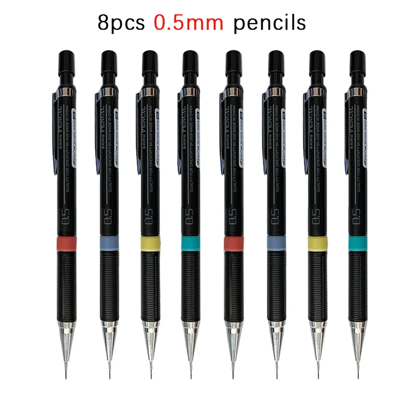 https://ae01.alicdn.com/kf/S10bc83e7d29348eaa9450a563b2e4299Z/8pcs-Mechanical-Pencil-with-Refill-Rods-Set-0-3mm-0-5mm-0-7mm-0-9mm-Automatic.jpg