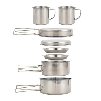 8-Piece Stainless Cookware Kit 1