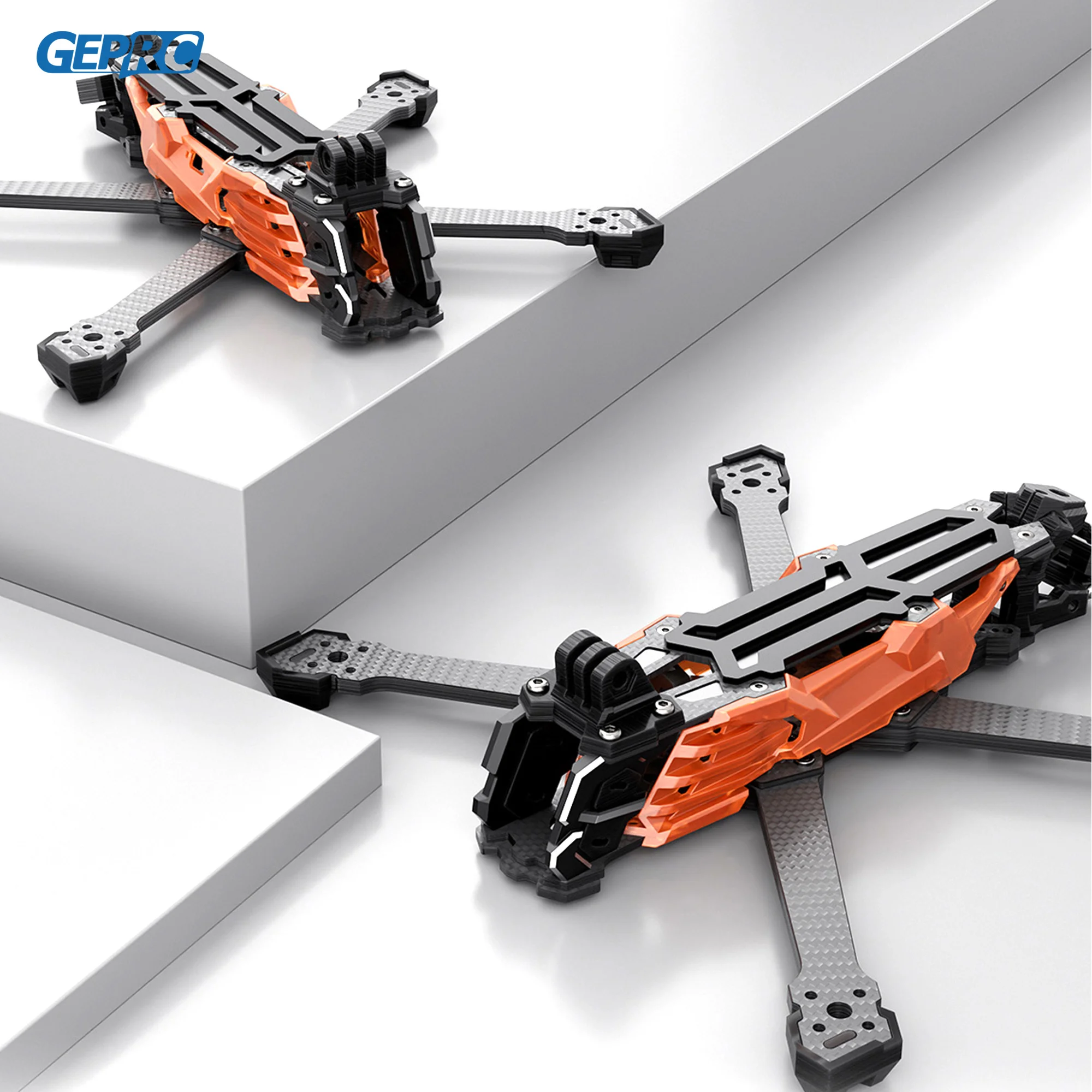 GEPRC GEP-Vapor-X Frame Suitable Vapor-X O4 5 6Inch Drone Carbon Fiber RC FPV Quadcopter Helicopter Replacement Accessories Part