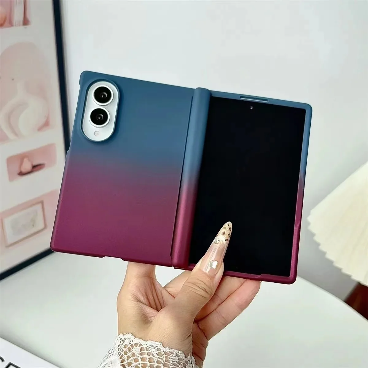 Luxury Matte Gradient Colorful Protection Case