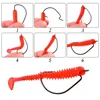 50-100 pcs/box Wide Crank Fishing Hooks Carbon Steel Offset Fishhook 3/0#-2# Bass Barbed Carp Fishing Hook For Soft Worm Lure 5