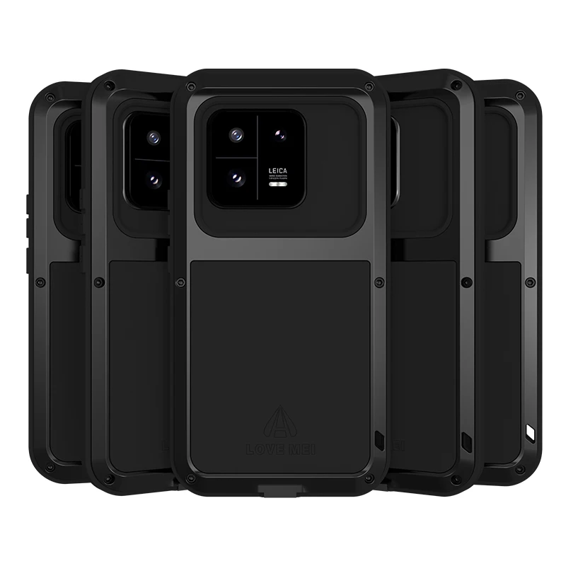 LOVE MEI Military Rugged Case for Samsung Galaxy S20 Plus, with Temp