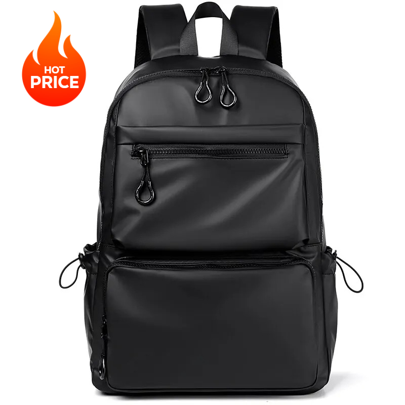 14" double-shoulder backpack, large-capacity waterproof laptop bag, stylish unisex school & travel backpack