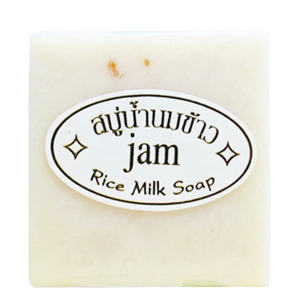 Thailand JAM Rice Milk Soap Handmade Soaps Goat Milk Soap Rice Whitening Whitening Soaps Body Faces Cleaning
