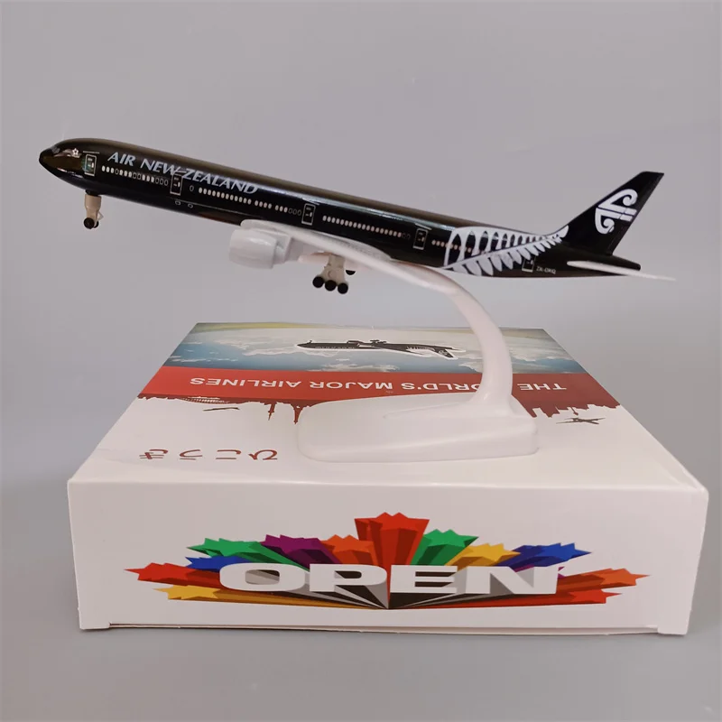 

19cm Air NEW ZEALAND B777 Airlines Boeing 777 Diecast Plane Model Alloy Metal Diecast Model Airplane Aircraft w Landing Gears