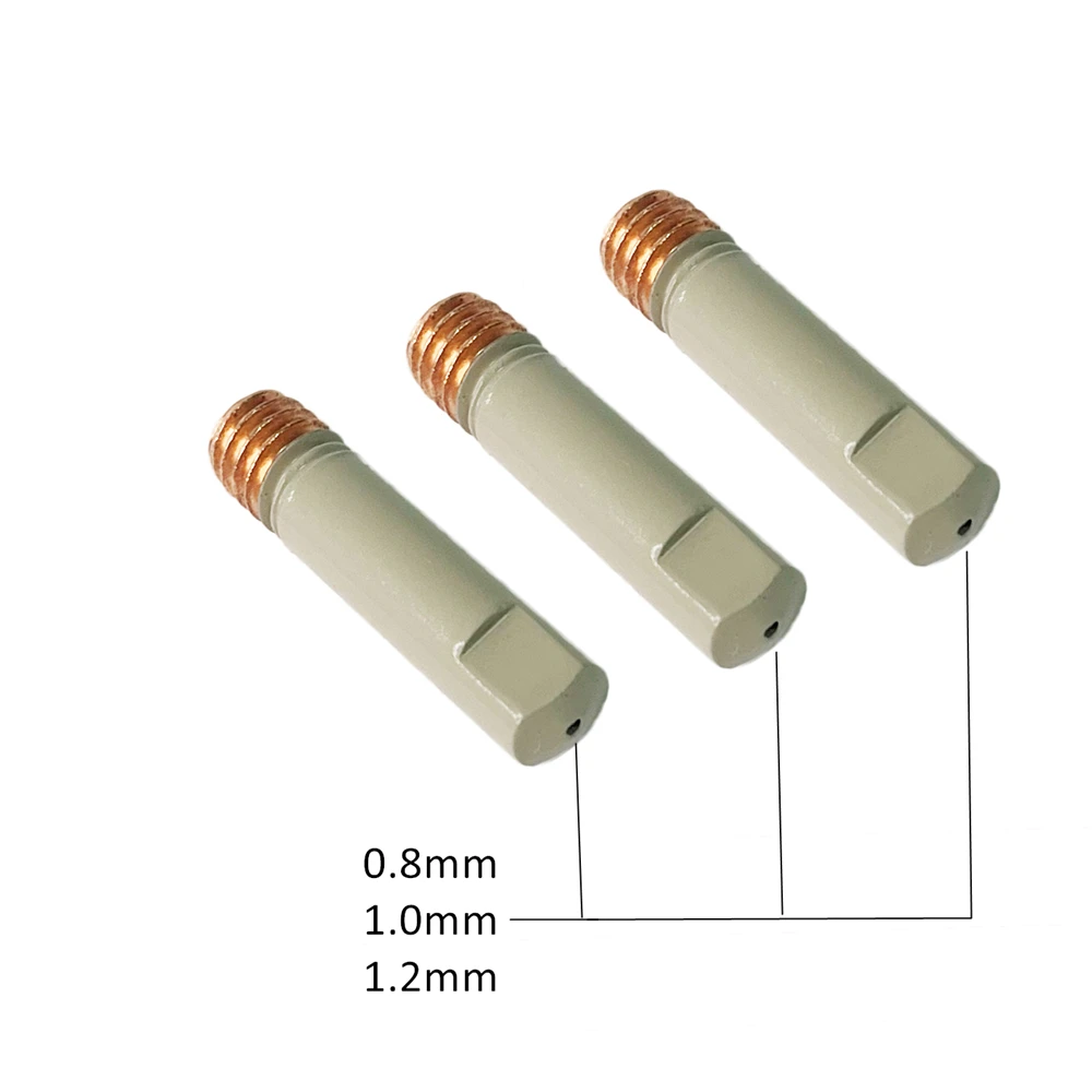 3Pcs/Set MB-15AK 15Ak Coating Protection nozzle 0.8/1.0/1.2mm MIG Torch Gas Nozzle Tip Holder of 15AK MIG MAG Welding Torch