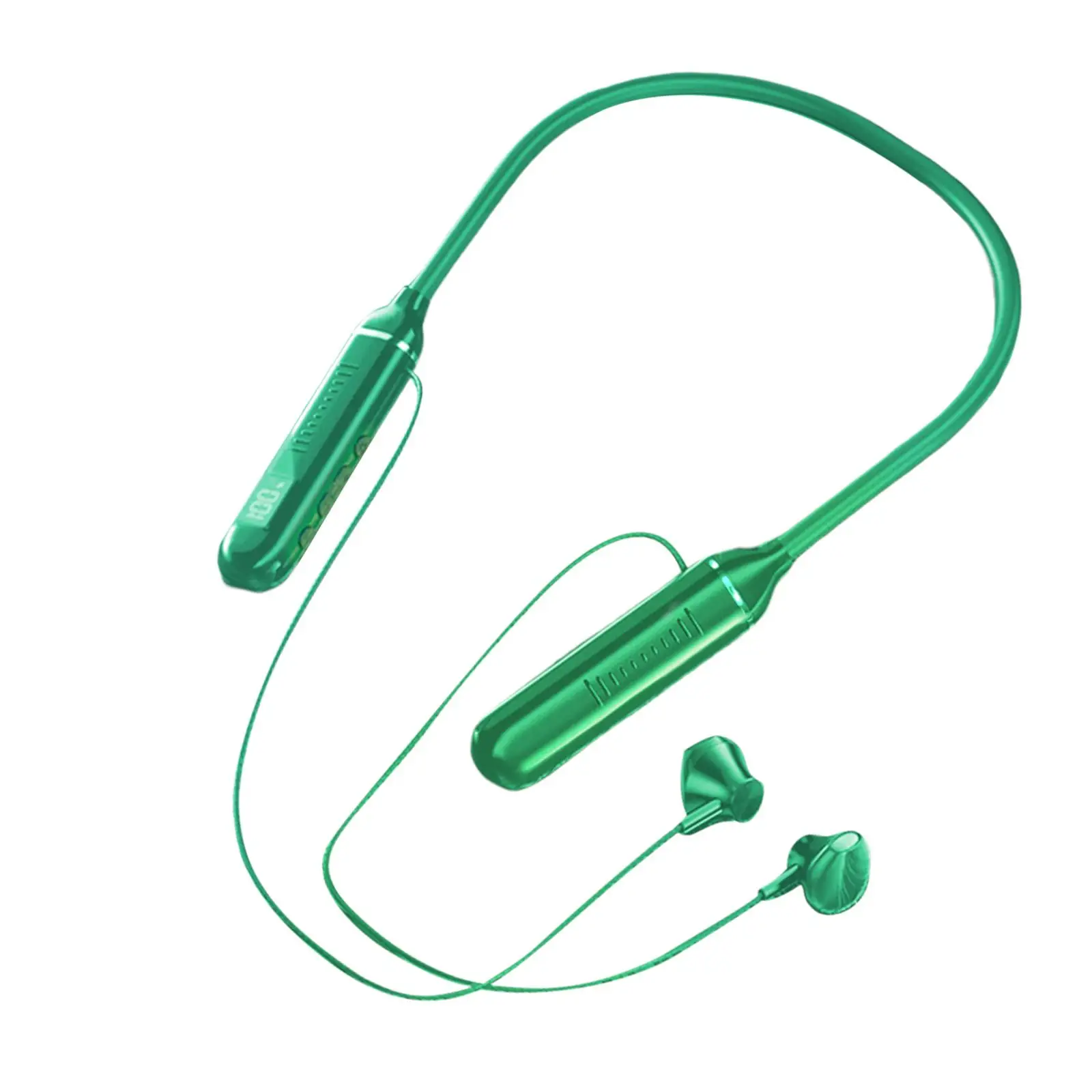 Halter Bluetooth Earphone Half-In-Ear Earplugs for Sports Computer Workout