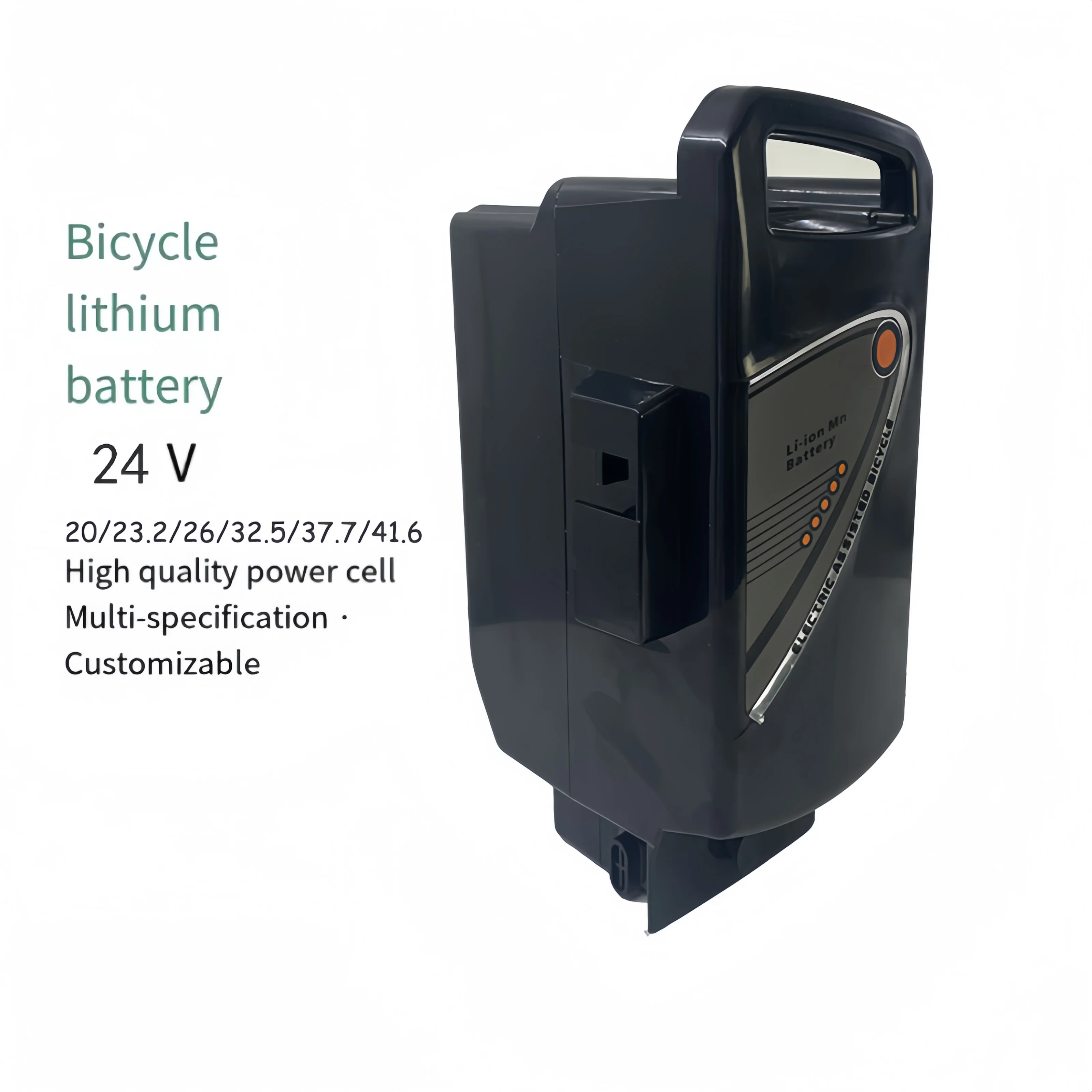24V High Capacity Electric Bicycle Battery 18650 Li-ion Electric Bicycle Battery Scooter with Charger