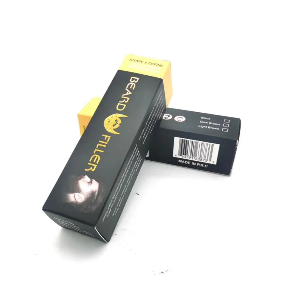 Description Picture 3 of itemDouble-ended Beard Filler Pen Waterproof Sweatproof Beard Filling Natural Beard Shaping Tool Mustache Repair Pencil For