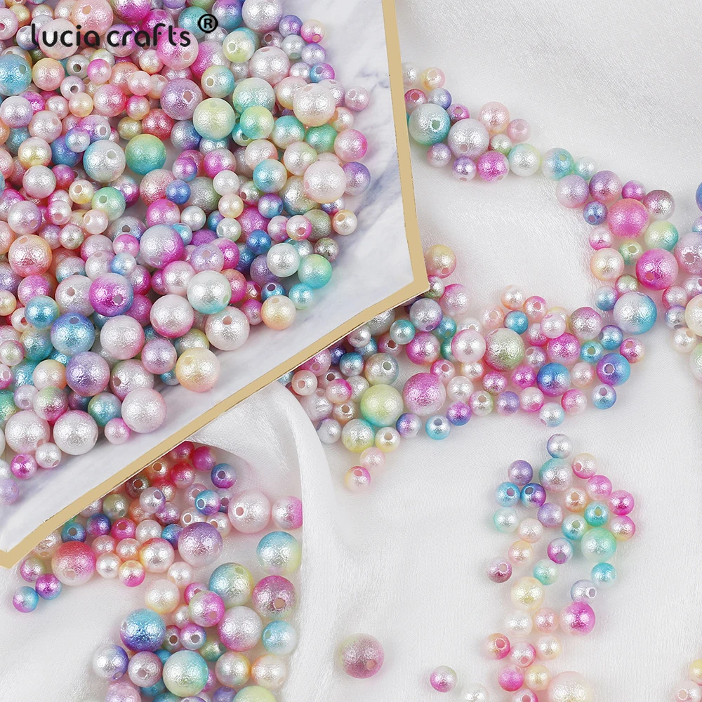 Bow Shape Bead 50pcs 23*30mm ABS Plastic Imitation Pearls Bows Scrapbook  Beads