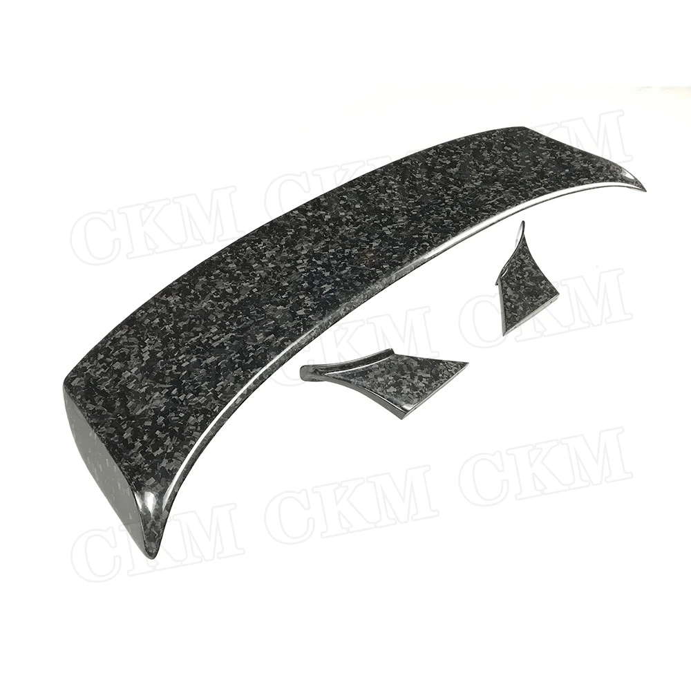 

Сухое углеродное волокно задний спойлер Крылья багажника для Porsche Panamera 971 2017-2019 кованый УГЛЕРОДНЫЙ спойлер Стайлинг автомобиля