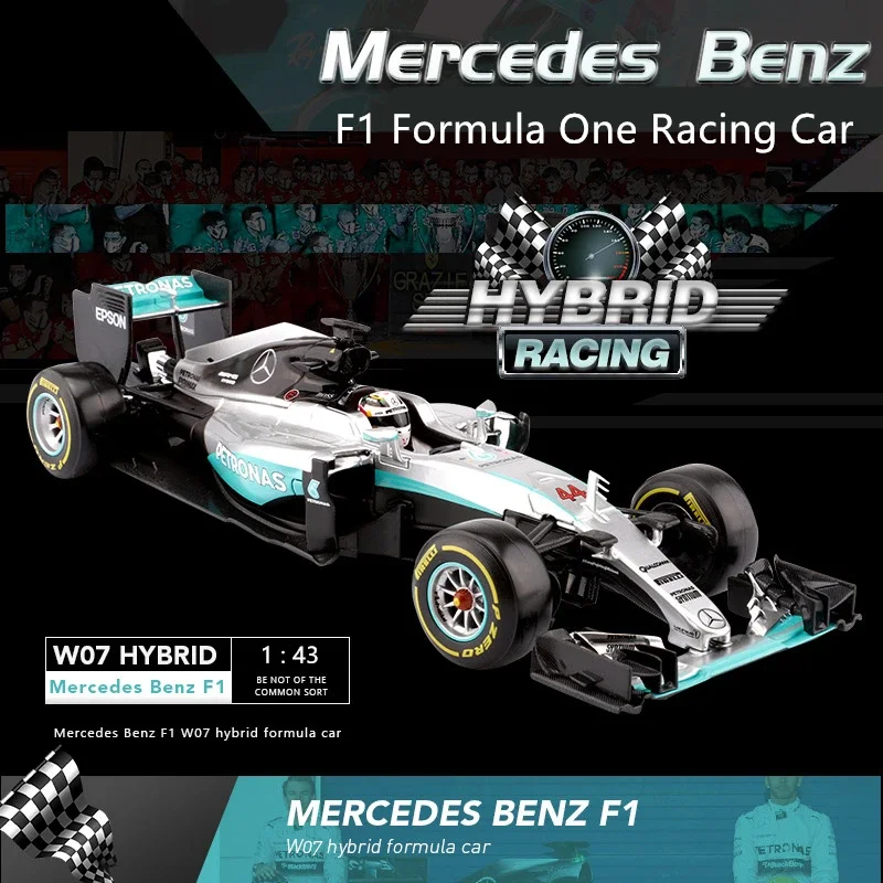 Bburago 1:43 2021 F1 Mercedes-Benz W10 W12 E 44 # Lewis Hamilton Valtteri Bottas F1 Formula One Simulazione Modello Di Auto Da Corsa In Lega