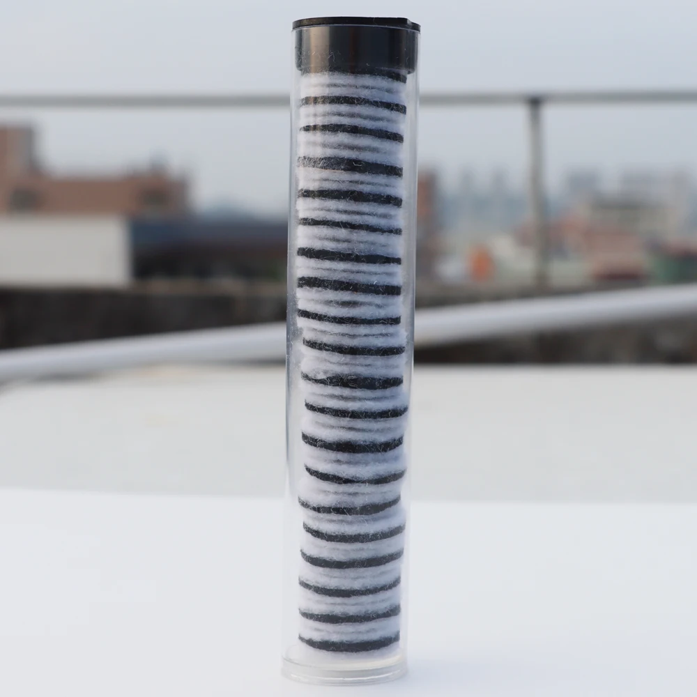 Replaceable Activated Carbon Mouthpiece Filter Cotton For Tobacco Silicone Mouth Funnel Mouthtip Filter