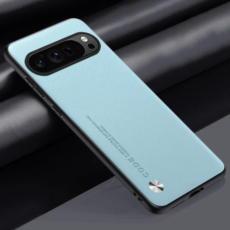Premium Fashion Leather Shell - Lightweight Anti-Fingerprint & Shockproof Protective Case