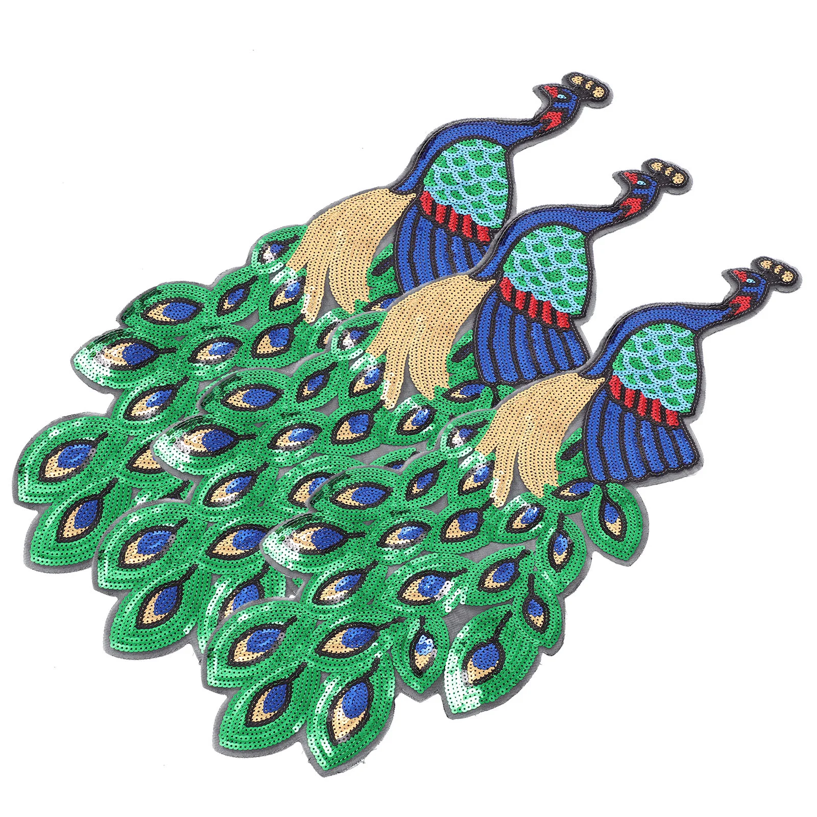 의류 수리 패치, 바느질 자수 스티커, 원피스 의류 액세서리, 3 개