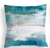 Green, gray and white three-color linen pillowcase sofa cushion cover home decoration can be customized for you 40x40 50x50 2