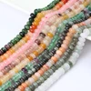 5*8mm Natural Stone Rondelle Beads Tiger Eye Pink Quartz Fluorite Labradorite Beads for Jewelry Making DIY Bracelet 1