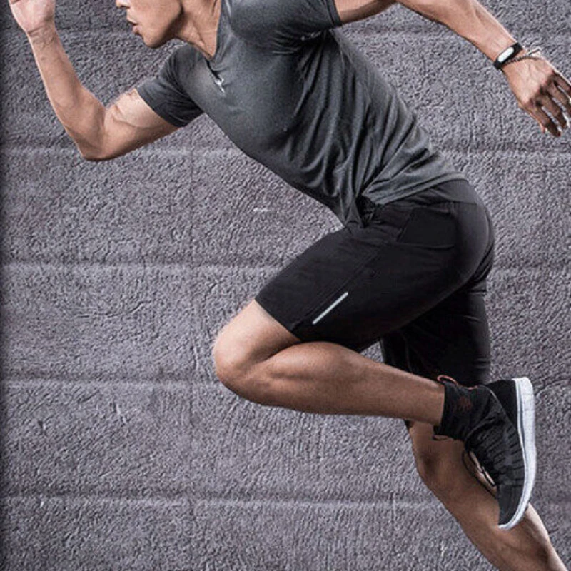 Running Shorts Sports Shorts Fitness Pants Ice Silk Plus Size Basketball Shorts Thin Running Loose Pajama Pants Beach Quick-Drying Breathable Gym Pants