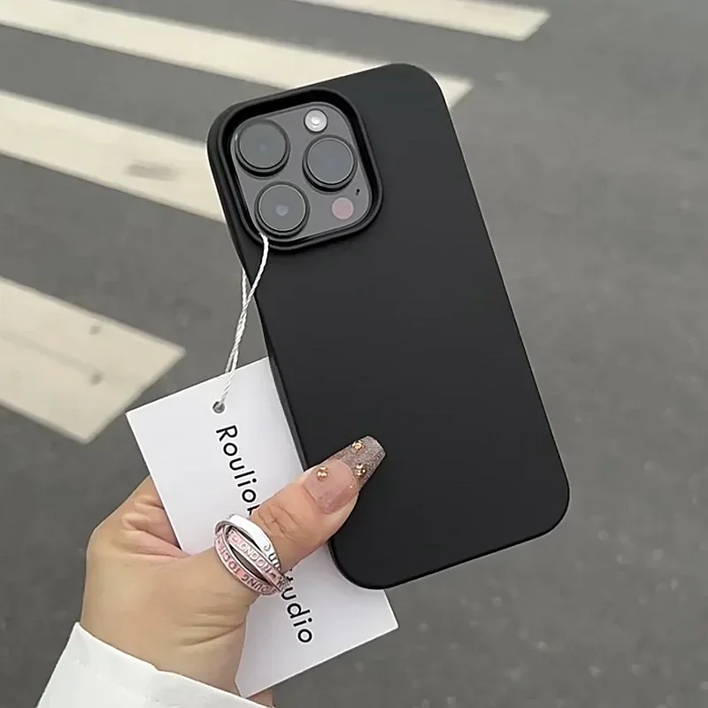 Luxurious Soft Candy Silicone Phone Case - Shockproof Bumper Protection