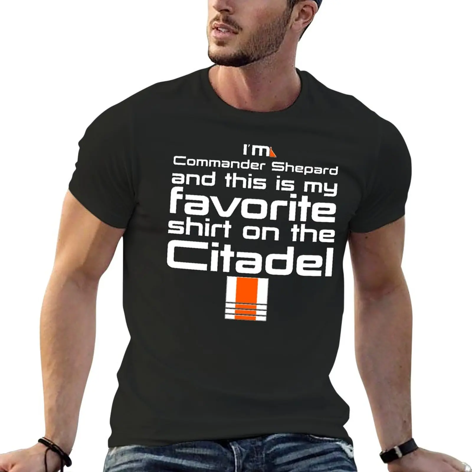 Sono Commander Shepard E Questa È La Mia Camicia Preferita Sulla Maglietta Della Citaur T-Shirt Uomo Magliette Grandi E Alte Da Uomo