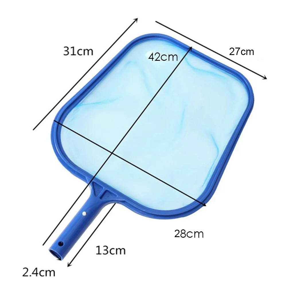 Leaf Skimmer Net Swinging Pool Skimmer Above Ground Pool Maintenance Fine Mesh Net for Cleaning Surface of Swimming Pools Hot Tu