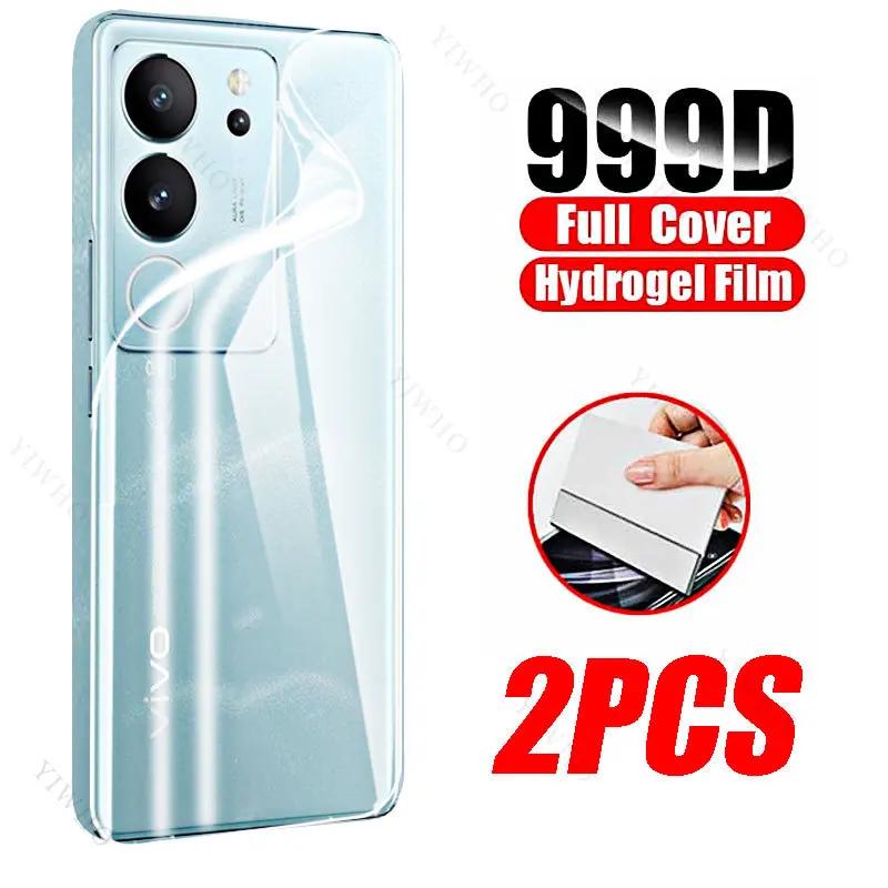 Hydrogel Film Screen Protector with Enhanced Back Safety
