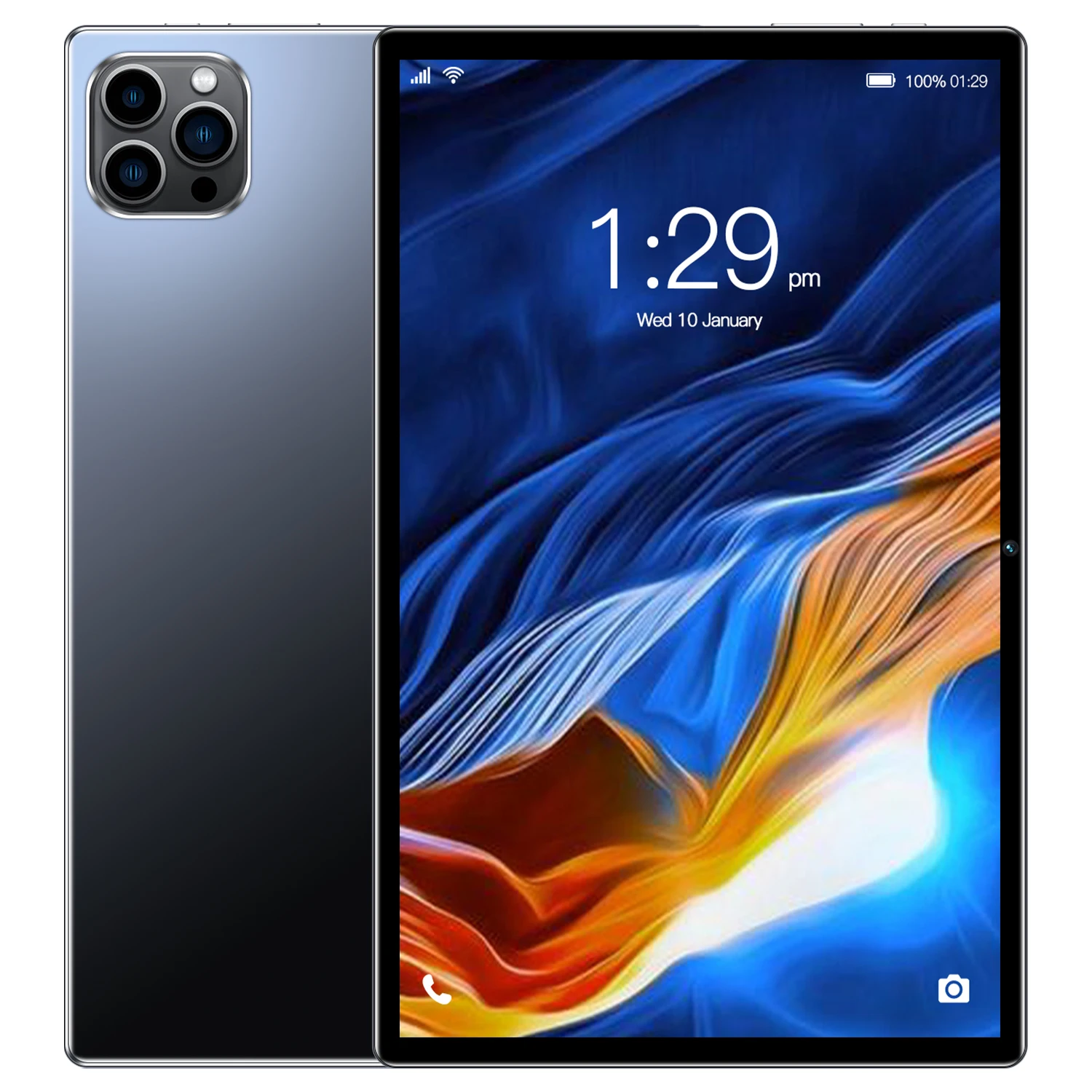 10.1 Inch Tablet Pc Octa Core Android 11 Dual SIM 3G Network 4GB RAM 64GB ROM Google Bluetooth WiFi Tablets 2
