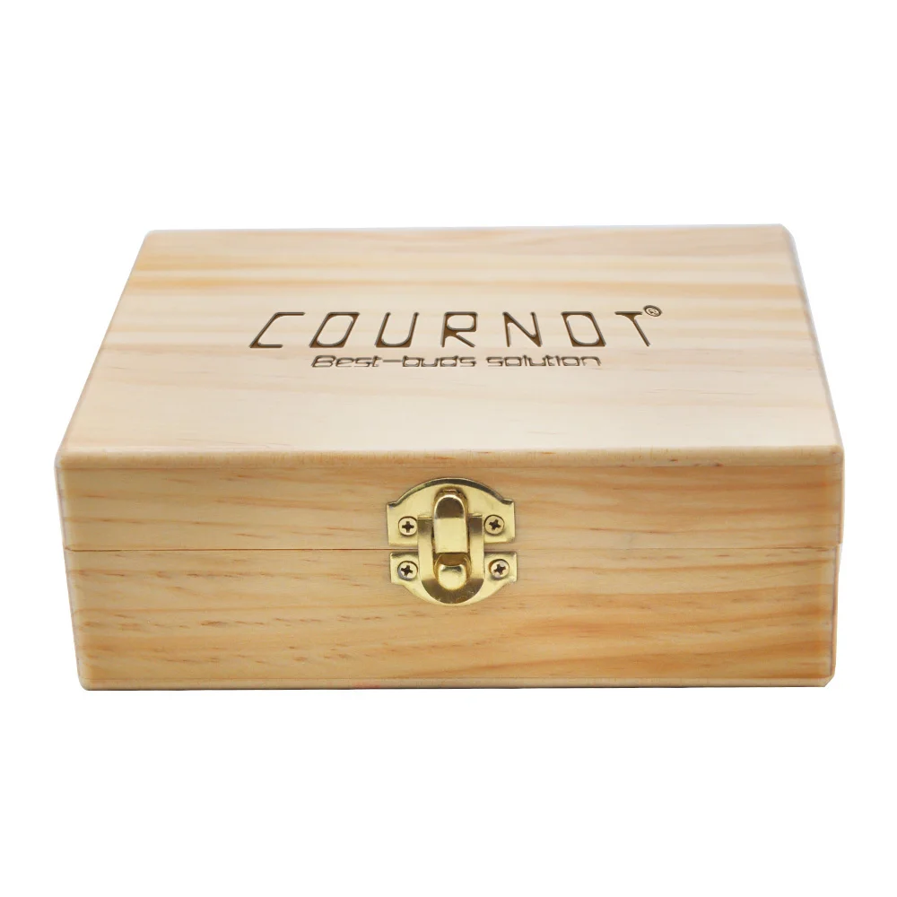 Cournot/Honeypuff Large Wooden Box/Rolling Tray/Ashtray
