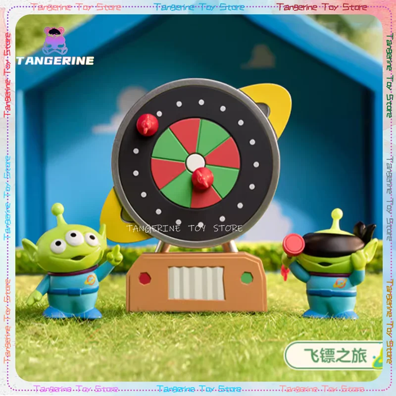 

История игрушек, дневная версия, Игровая серия, счастливая коробка, Твистер, захватывающие дуэли, ракета, встряхивание, музыка, инопланетянин, Аниме фигурки, PCV, игрушка для девочки, подарок