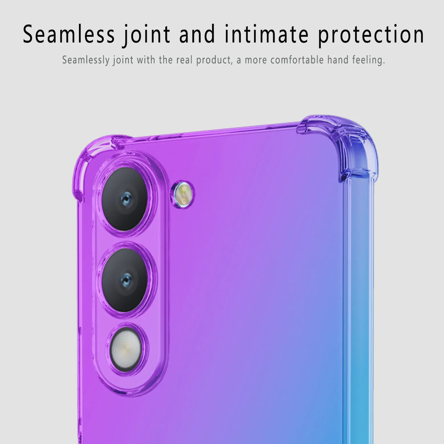 Gradient Airbag TPU Shockproof Case - Protective Cover s Coque Capa