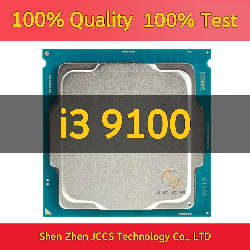 Usato I3 9100 3.6Ghz Quad-Core Quad-Thread Cpu 65W 6M Processore Lga 1151