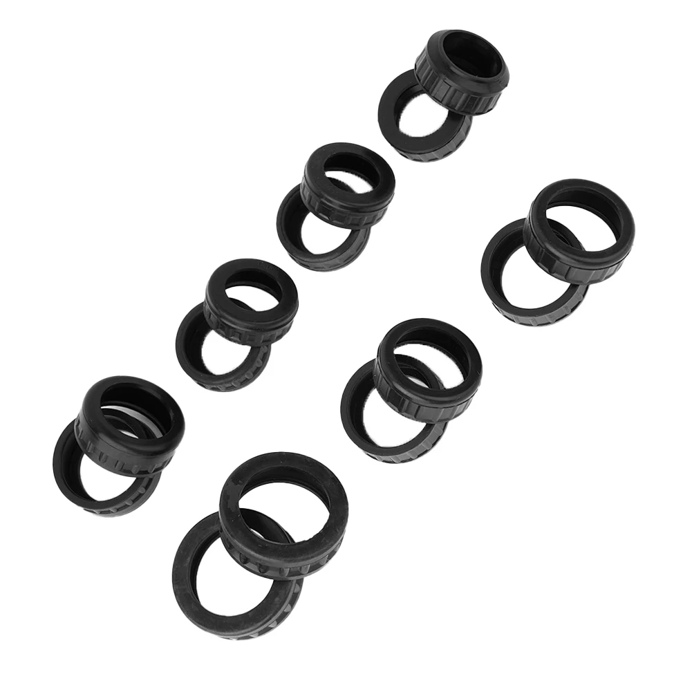 2pcs Power Tool Bearing Rubber Sleeve 607 608 6000 Angle Grinder Electric Hammer Electric Drill Rotor Bearing Rubber Sleeve