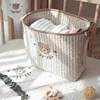 Fabric Storage Bag Ins Crib Hanging Bag Diaper Bag Baby Toy Storage Bag Diaper Bag Large-capacity Bedside 2