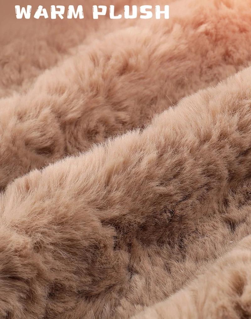 Warm Plush Car Seat Cushion