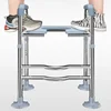 Toilet Booster Chair with Handrails Portable Elderly Toilet Seat Easy Clean Commode Senior Mobility Aid Bathroom Helper 3