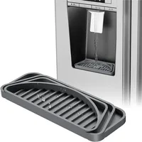Drainage Leakproof Drip Pan Food Grade Silicone Water Catcher Tray Refrigerator Drip Pan Silicone Material For Fridges 2