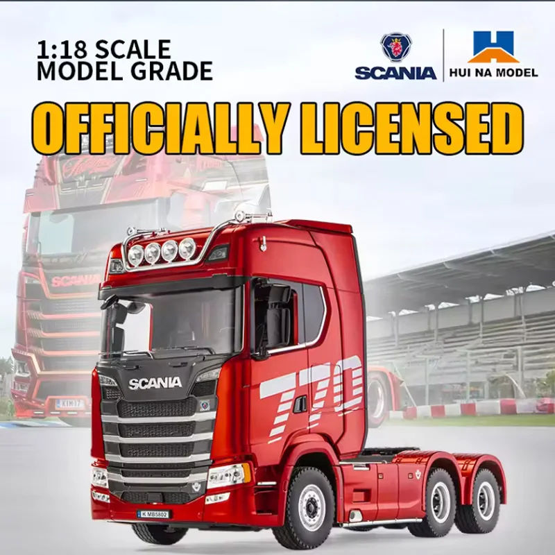 Huina 2025 New 1501 Scania 770s Remote Control Heavy Truck Trailer