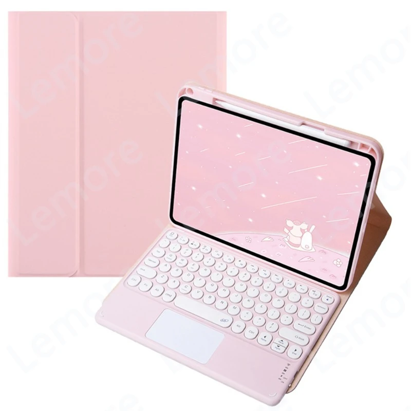 Enhanced Keyboard Case with Trackpad and Pencil Slot