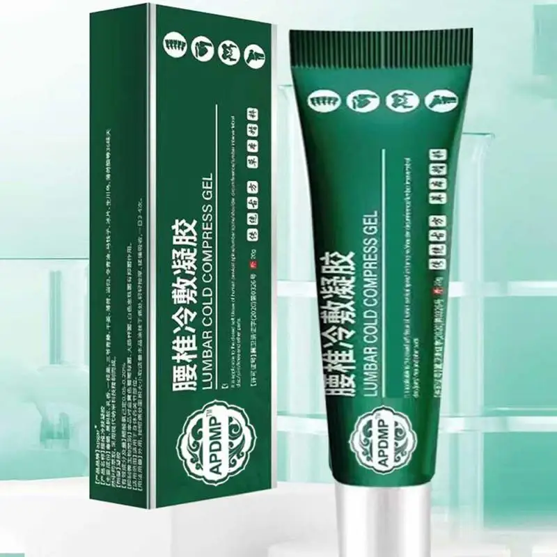 

20g Lumbar Type Cold Compress Gel Lumbar Spine Knee Pain Gel Health Massage Relieving Lumbar Pain Periarthritis Joint Ointment