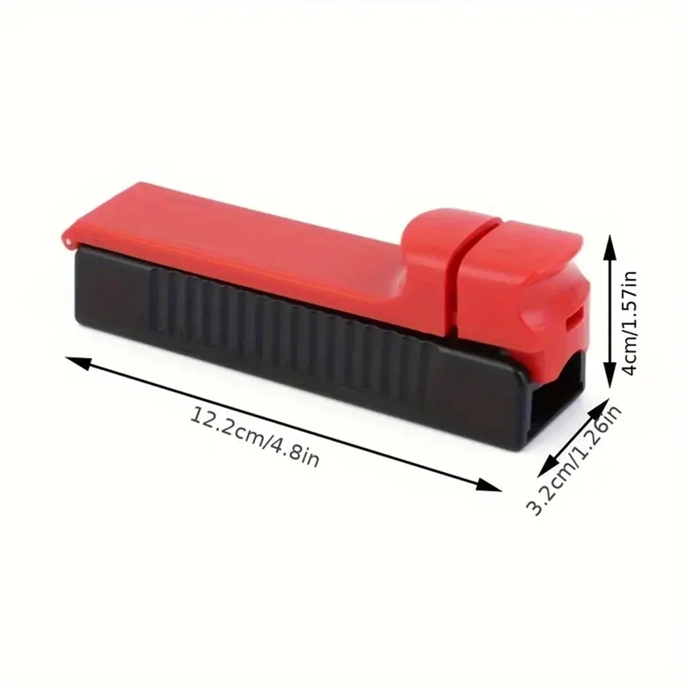 1pcs Portable Slim Tube Manual Cigarette Rolling Machine 8mm Push-Pull Tobacco Filler Injector Maker Smoke Accessories For Home