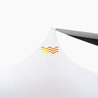 A pair of men's and women's sunscreen ice silk sleeves, cycling fingerless gloves, summer sports ice silk cool towels, elastic ice silk sleeves, available for drivingIt works really well. - Image 4