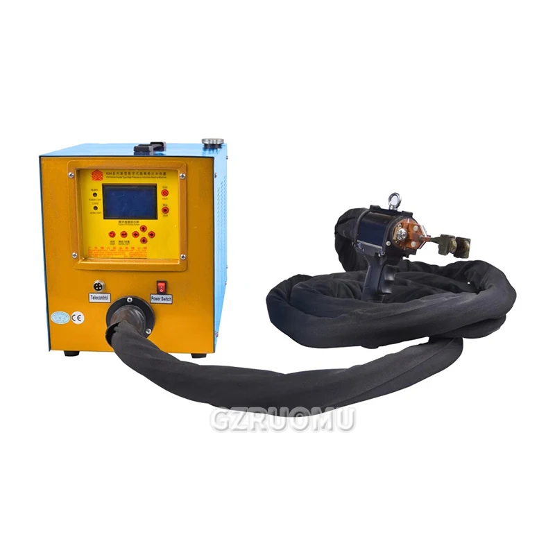 15KW Copper Pipe Welding Portable Heater Portable Type Air Condition Copper Tube Solder Machine High Frequency Welding Equipment 3