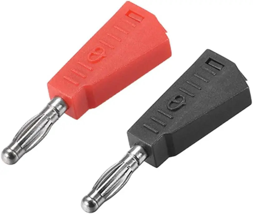 

Tcenofoxy Banana Jack 4mm Banana Plugs Speaker Wire Cable Plugs Connectors 2 Colors 20A Jack Connector 5pcs