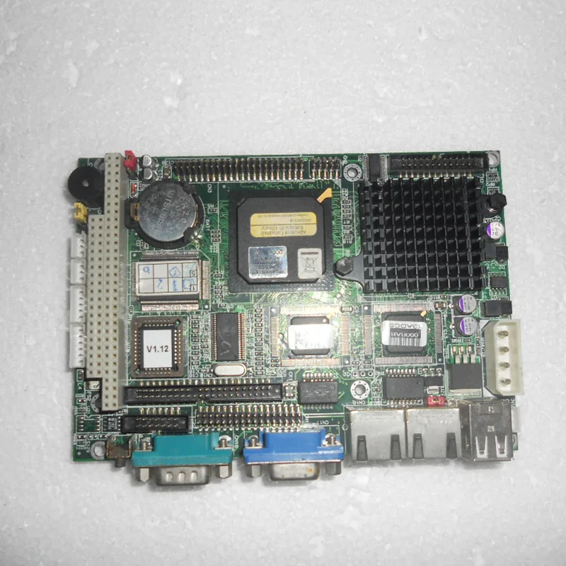 Hot For Advantech 3 5 Inch Industrial Medical Device Motherboard Dual Network Ports PCM 5823 REV