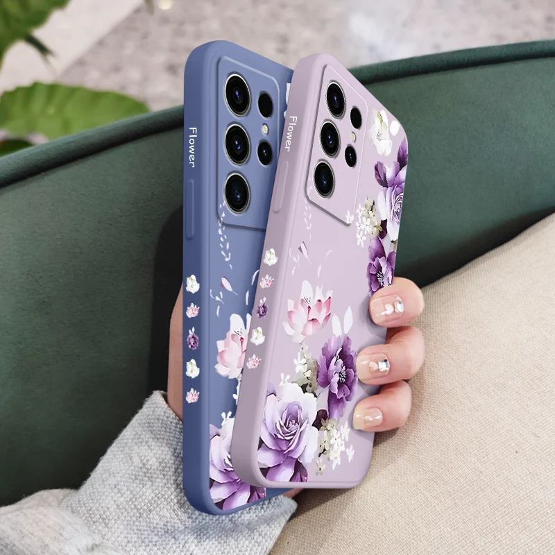 Elegant Peony Floral Phone Case Cover