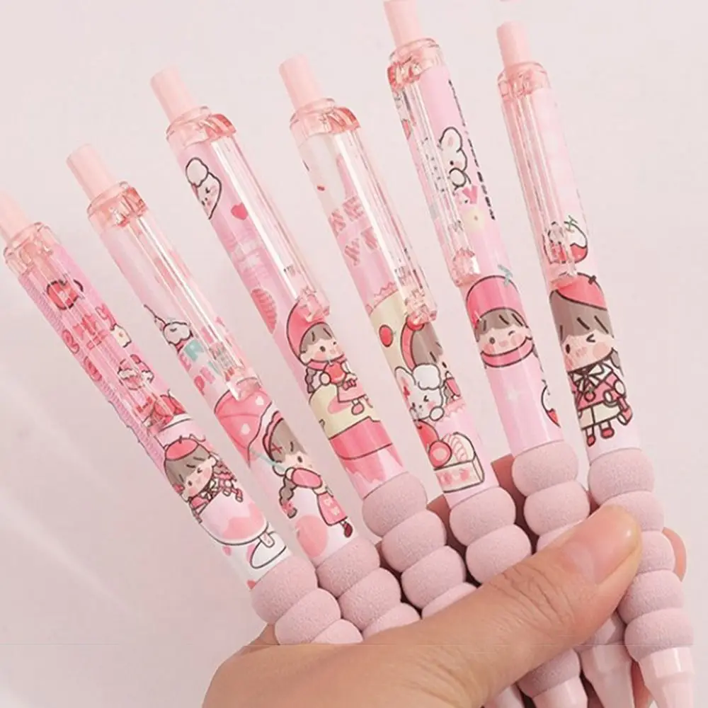 

Auto Feed Mechanical Pencils Set Cartoon Soft Grip Sketching Automatic Pencil With Eraser Drawing Retractable Pencils Children